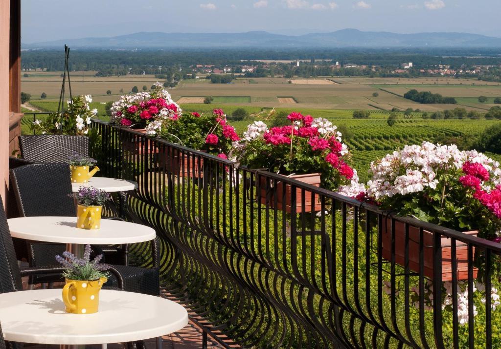 Hotel Restaurant Au Riesling Zellenberg Eksteriør bilde